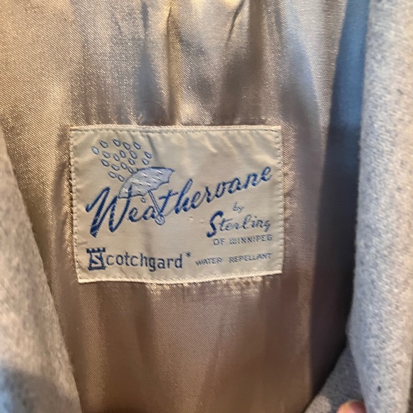 Beautiful grey wool vintage coat - Picture 4 of 12